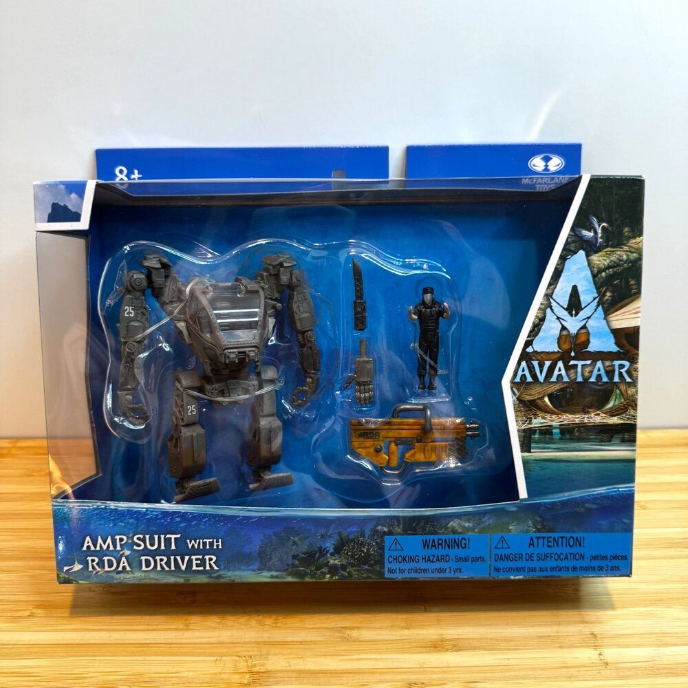 McFarlane Toys Avatar World of Pandora AMP Suit with RDA Driver Figure NIB